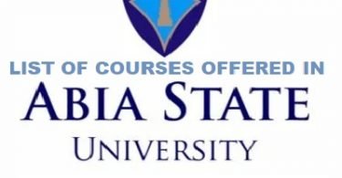 courses offered in absu