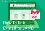 How to link email to jamb